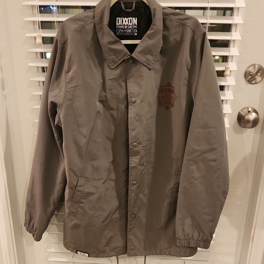 DIXXON Gray Windbreaker Jacket